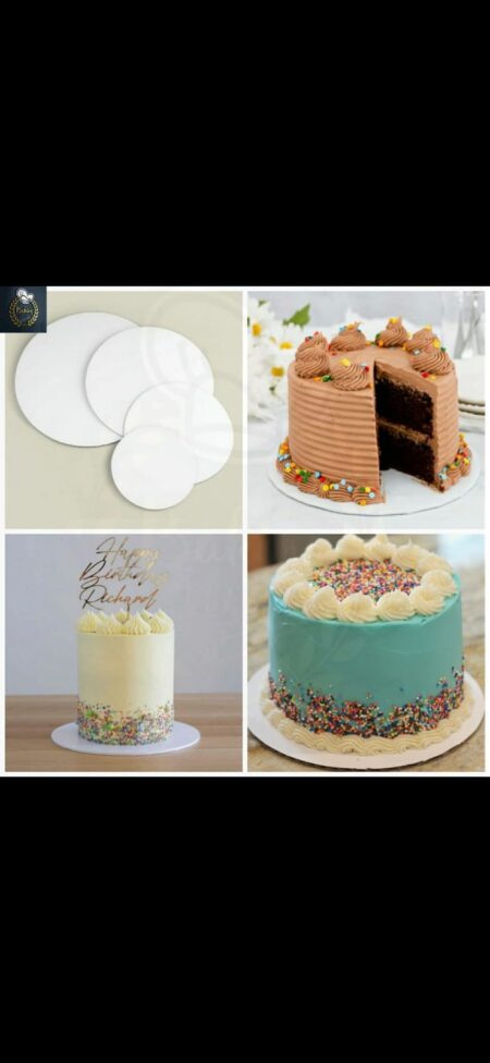 10 Inch Round White Base