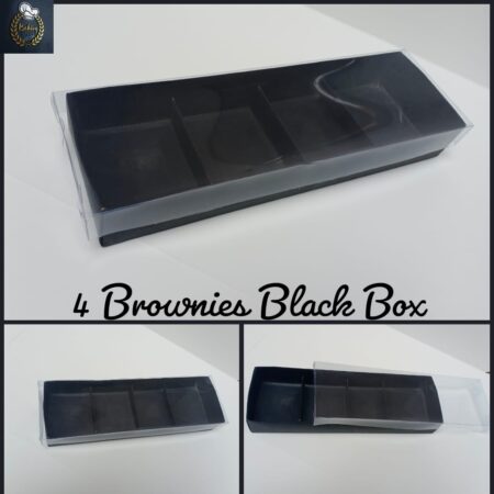 4 Brownies Black Box