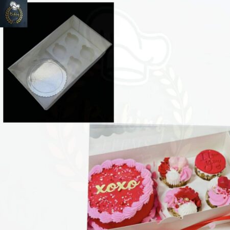 4 Cupcakes+Bento Box