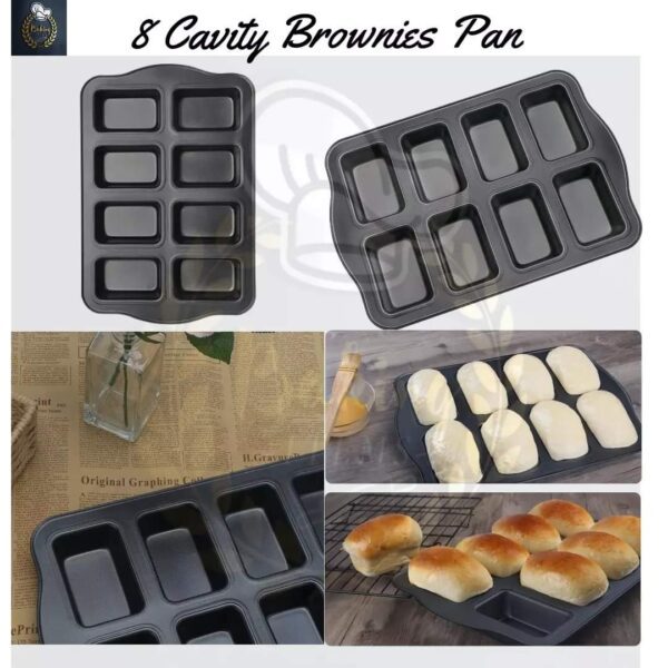 8 Cavity Brownies Tray