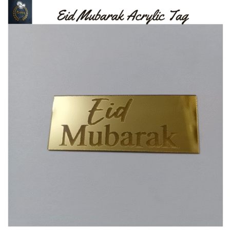 Eid Mubarak Acrylic Tag