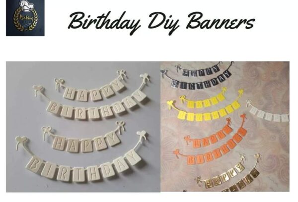 Birthday Banner Pack Of 5 Pcs