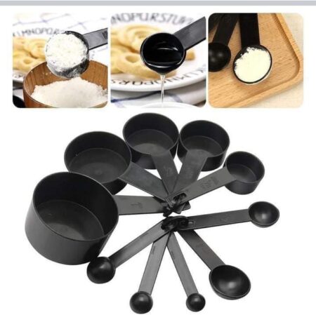 Black Measuring Cups & Spoons
