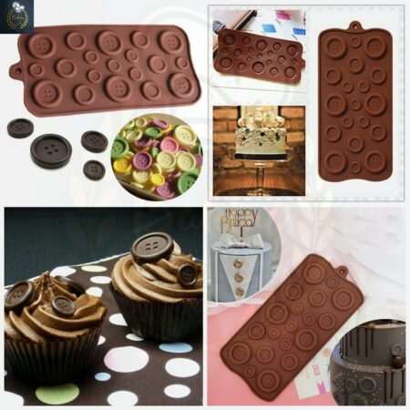 Button Chocolate Mold