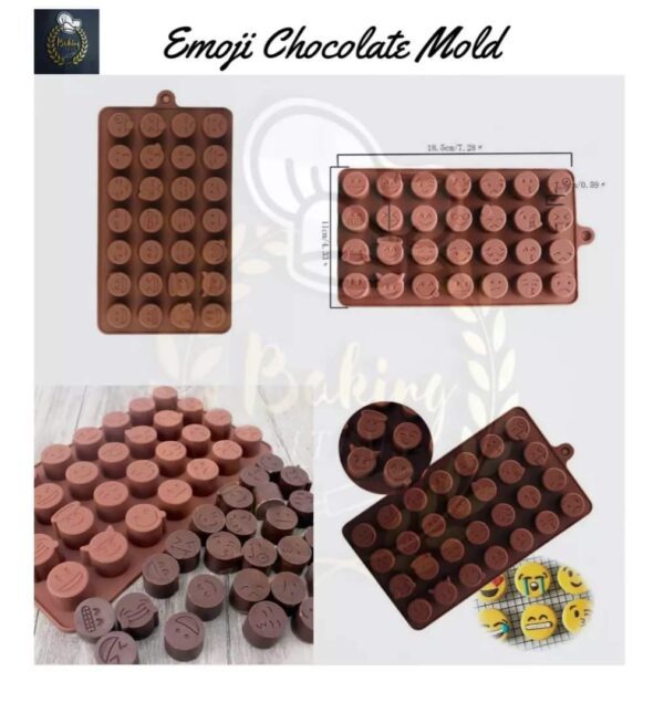 Emoji Chocolate Mold