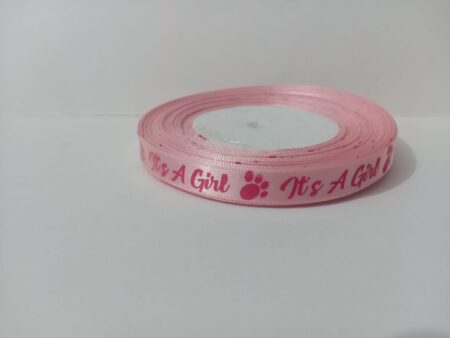 It's A Girl Ribbon