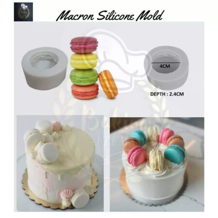 Macron Silicone Mold
