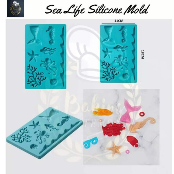 Sea Life Silicone Mold