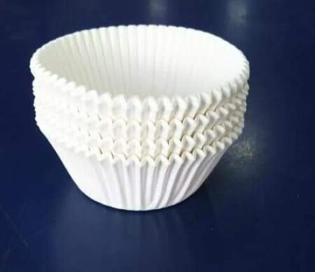 White Cupcake Liners Pack Of 100 Pcs