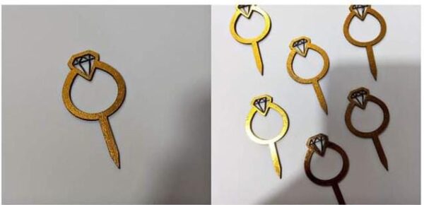 Wooden Rings (Pack Of 10 Pcs)