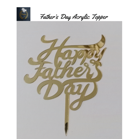 Father's Day Acrylic Topper Design 1