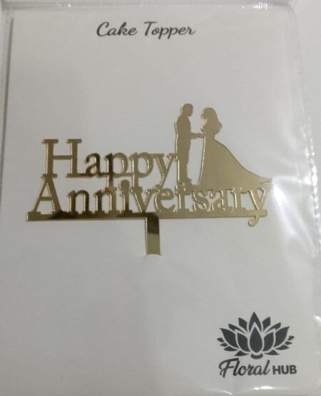 Happy Anniversary Acrylic Topper