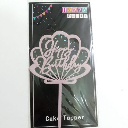 Happy Birthday Acrylic Topper