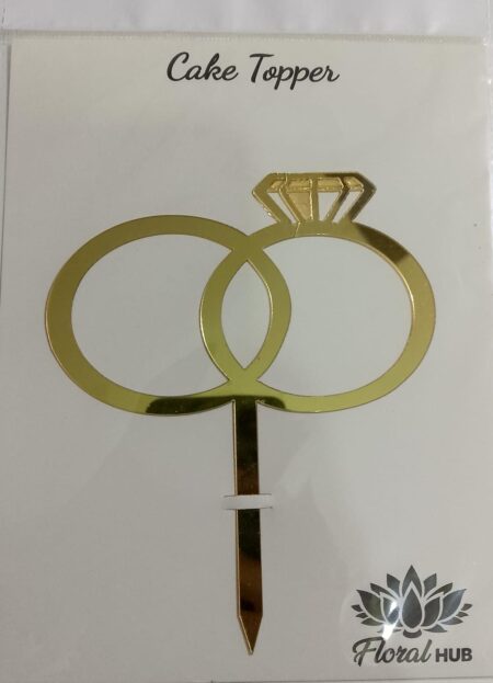 Double Ring Acrylic Topper