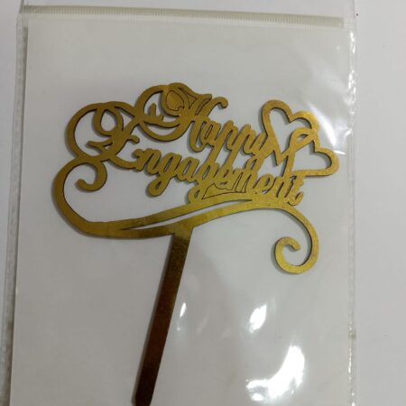 Engagement Wooden Topper