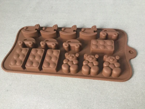 Horse Lego Car Teddy Bear Chocolate Mold