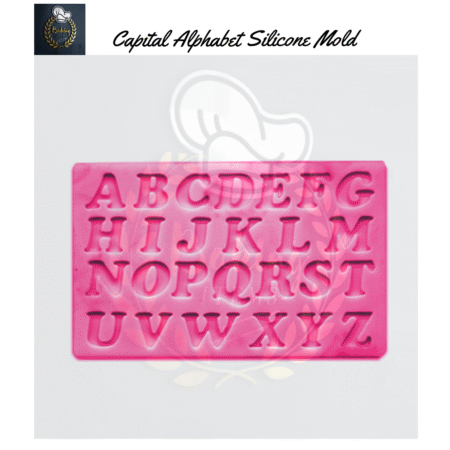 Alphabet Silicone Mold