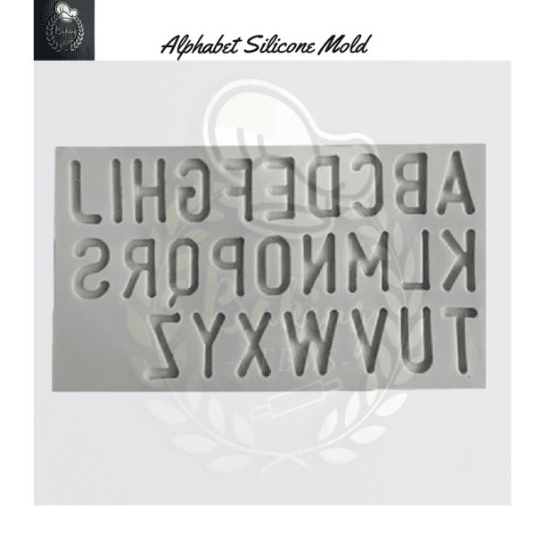 Alphabet Silicone Mold