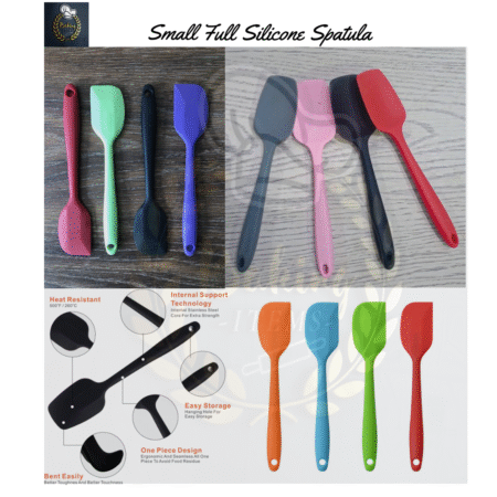 Small Full Silicone Spatula