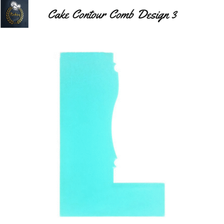 Cake Contour Comb Design 3