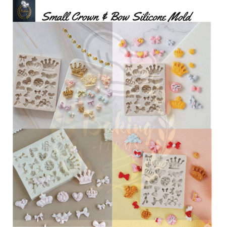 Small Crown & Bow Mold
