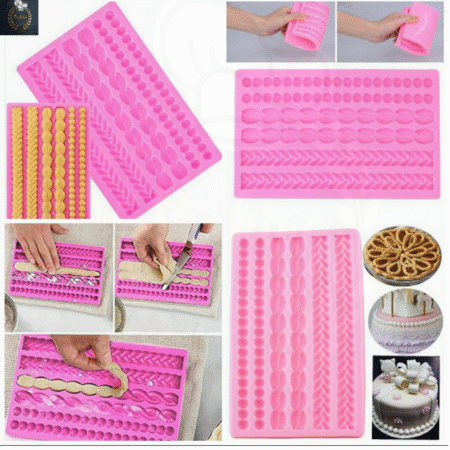 6 Cavity Rope Silicone Mold