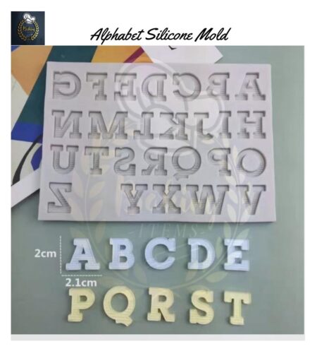 Alphabet Silicone Mold