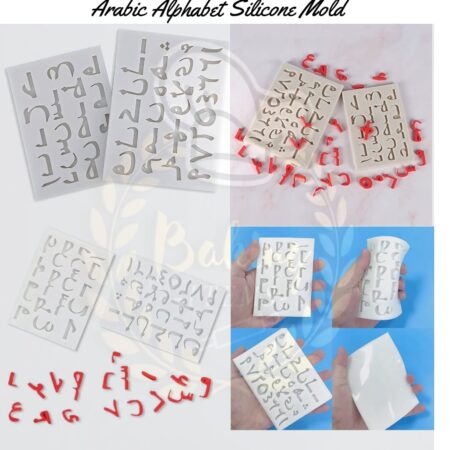 Arabic Alphabet Silicone Mold
