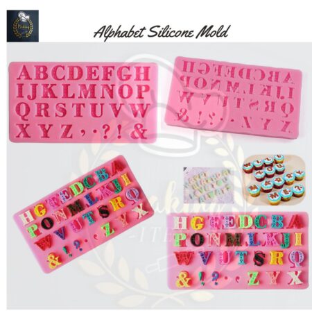 Alphabet Silicone Mold