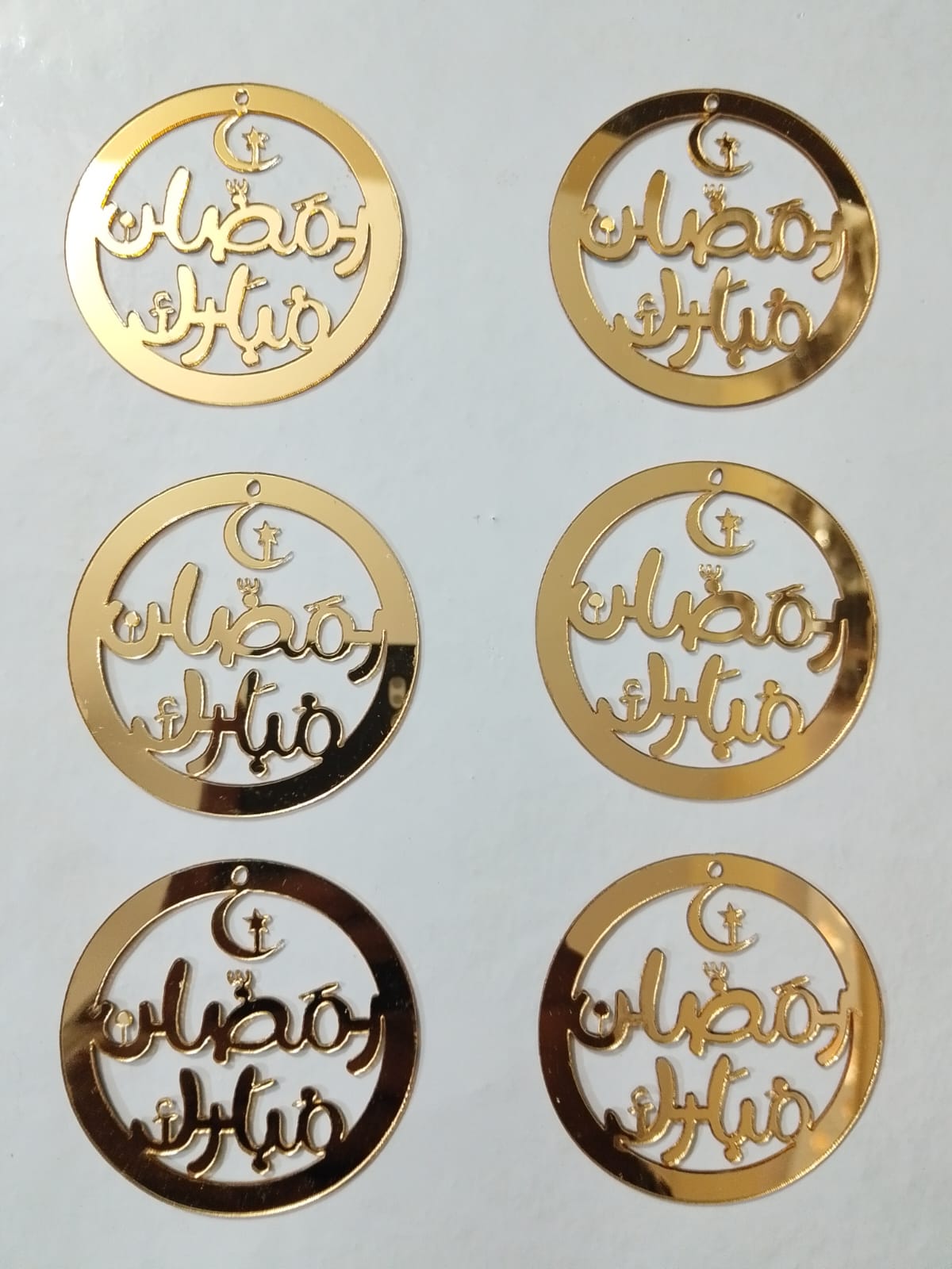 Ramadan 6 Pcs Small Topper