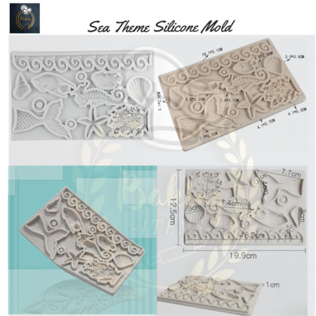 Sea Theme Silicone Mold