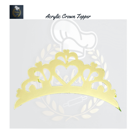 Crown Acrylic Topper