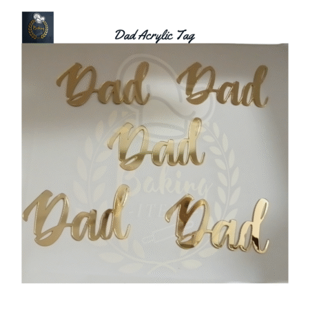Dad Acrylic Tag Pack Of 5 Pcs