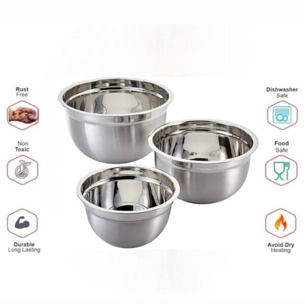 Stainless Steel Mixing Bowl – Medium