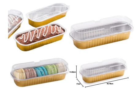 Aluminum Foil Boxes With Lid