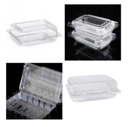 10 Pcs H-6 Disposable Box For Brownie