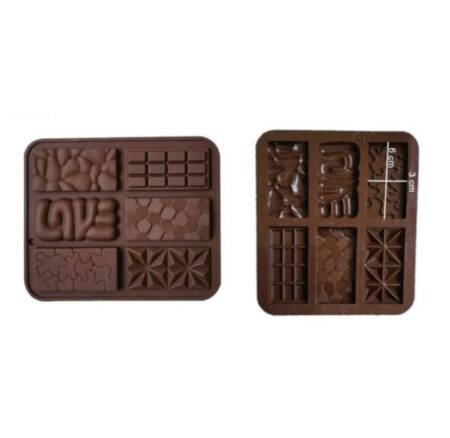 6 Cavity Small Bar Chocolate Mold