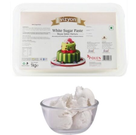 500 Grams Vizyon White Fondant