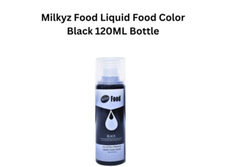 120 ML Black Color Milkyz