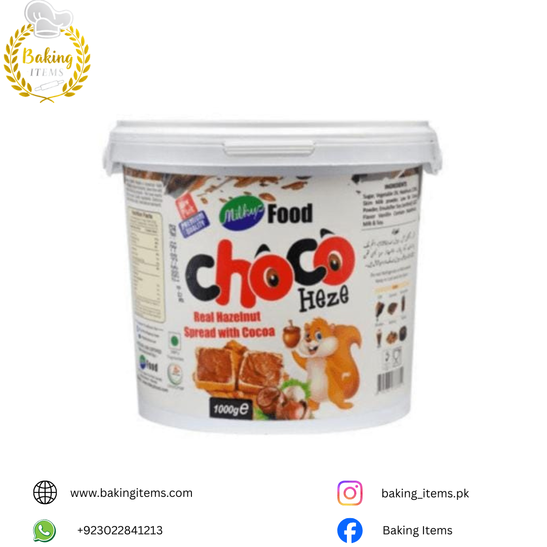1 Kg Choco Haze Bucket – Chocolate Hazelnut Spread