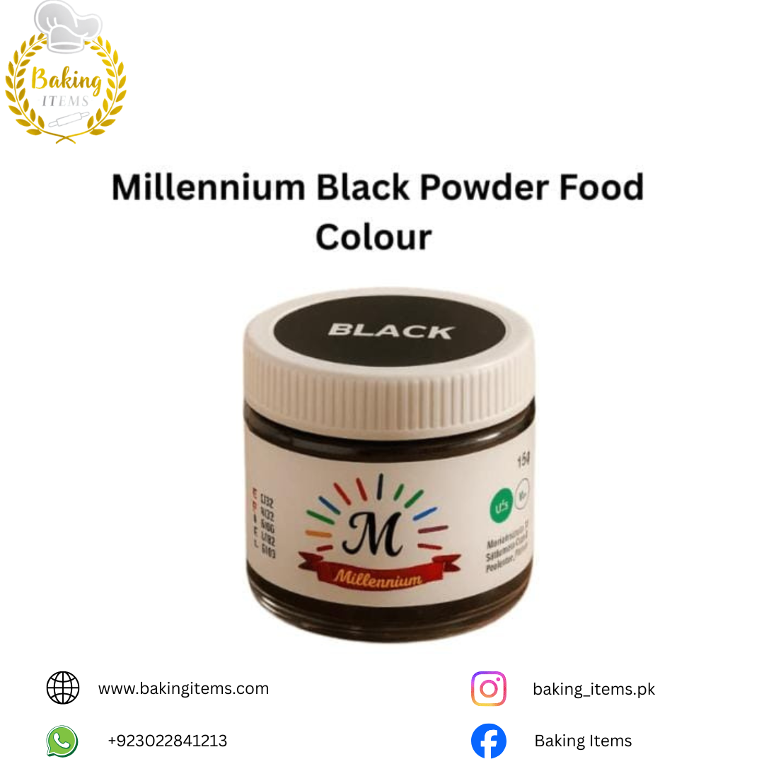 Millennium Black Powder Food Color