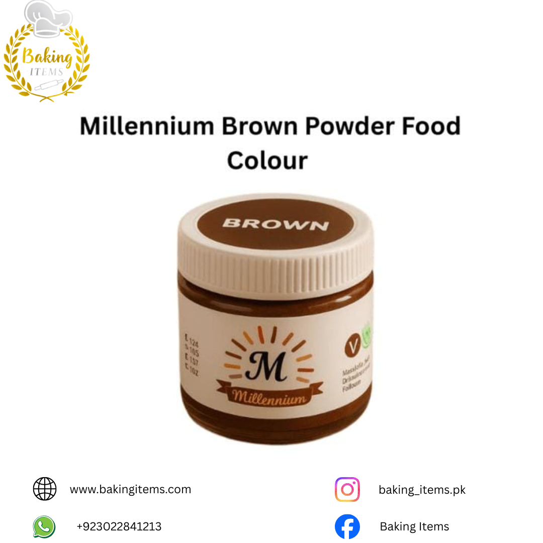 Millennium Brown Powder Food Color