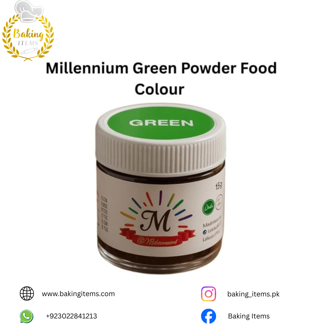 Millennium Green Powder Food Color