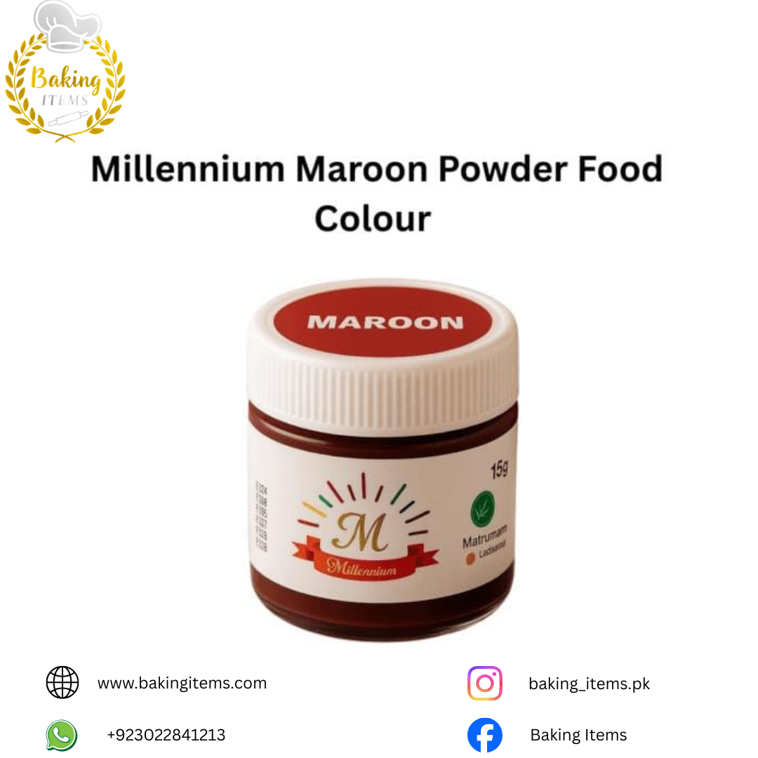 Millennium Maroon Powder Food Color