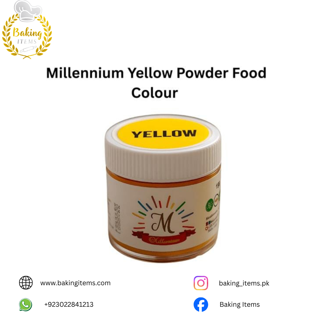 Millennium Yellow Powder Food Color