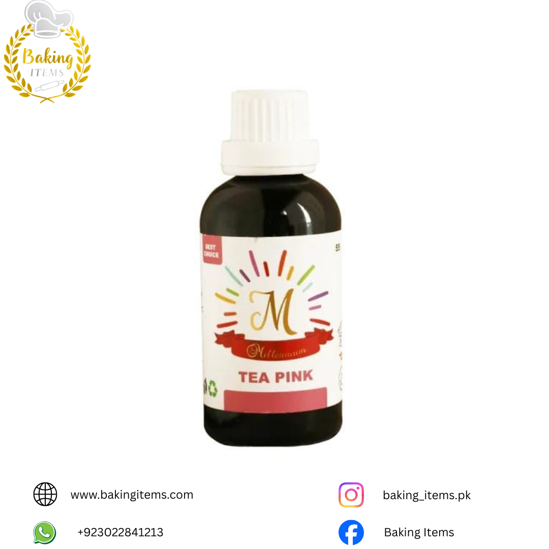 Millennium Liquid Food Color – Tea Pink