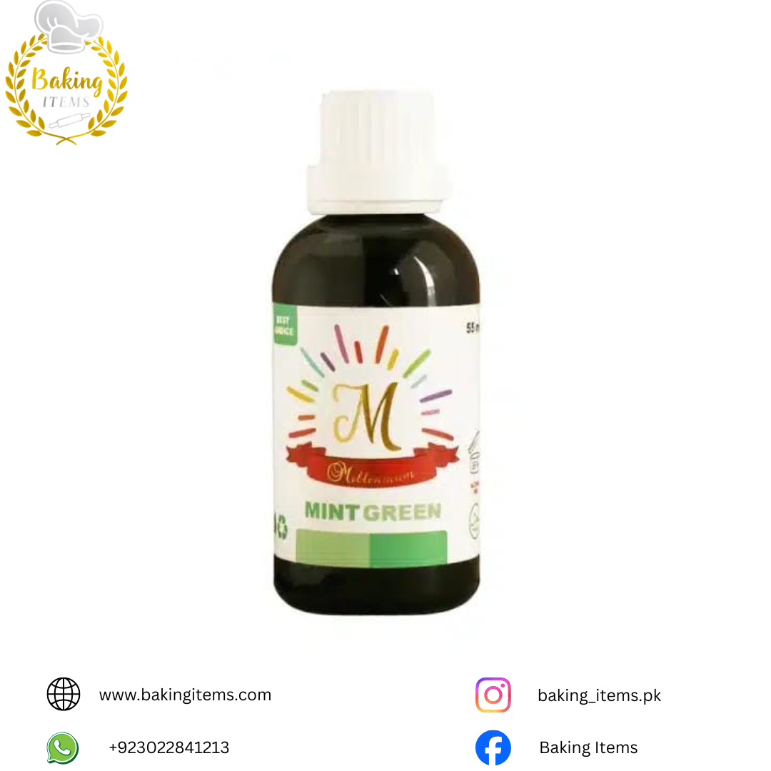 Millennium Liquid Food Color – Mint Green