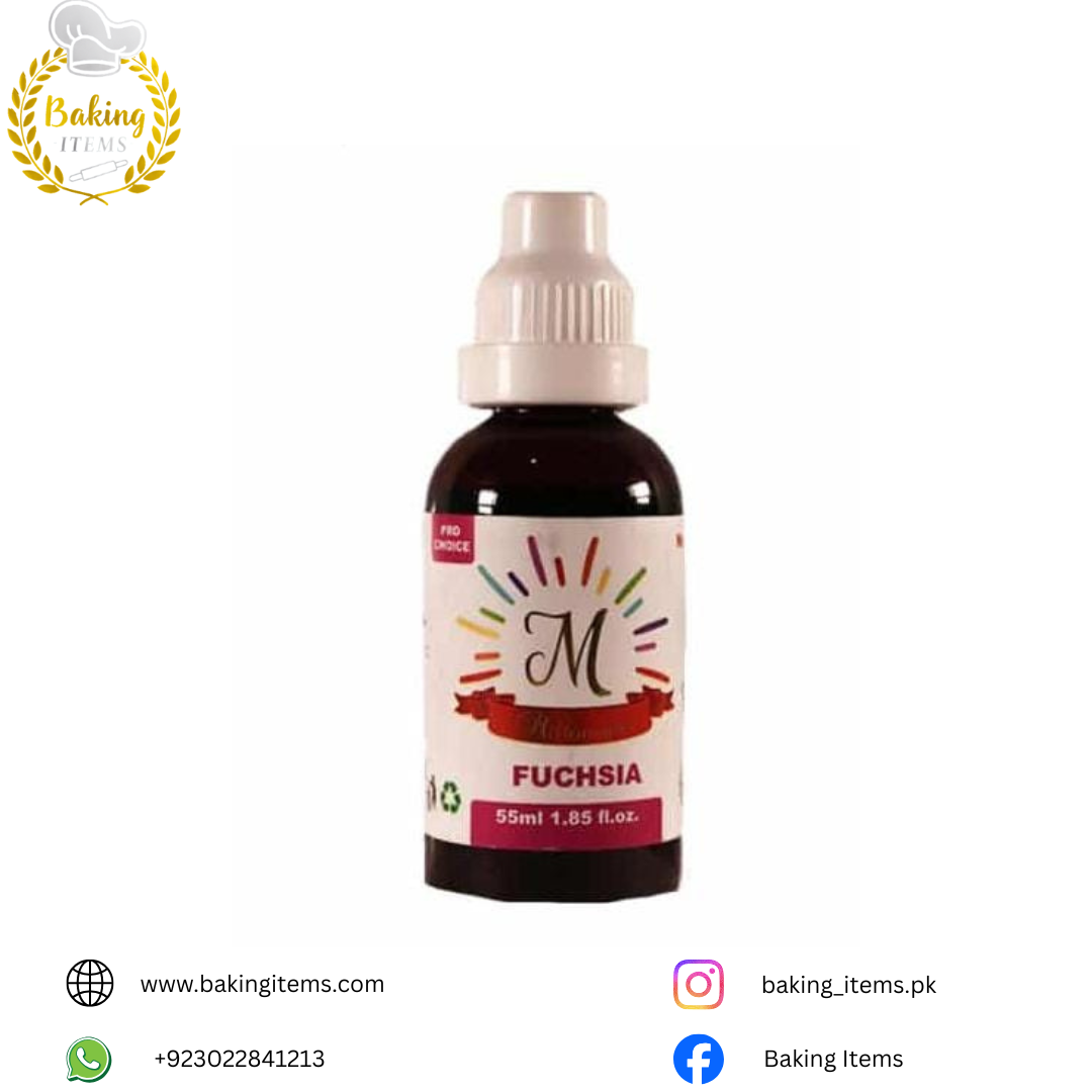 Millennium Liquid Food Color – Fuchsia