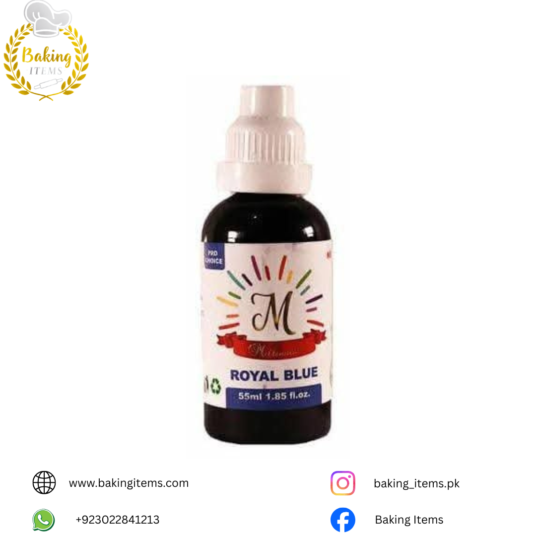 Millennium Liquid Food Color – Royal Blue