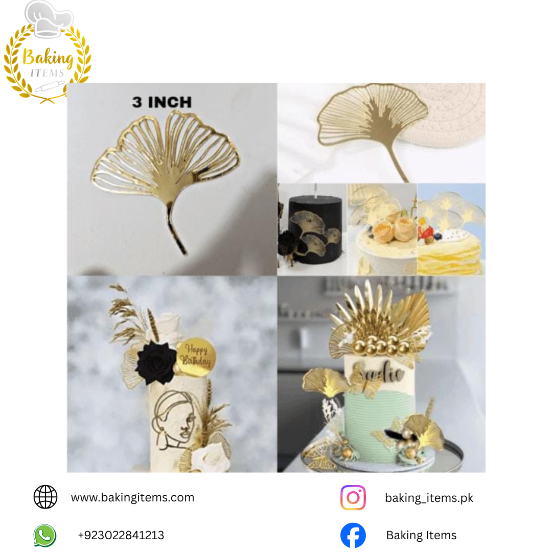 Ginkgo Leaf – Cake Decoration